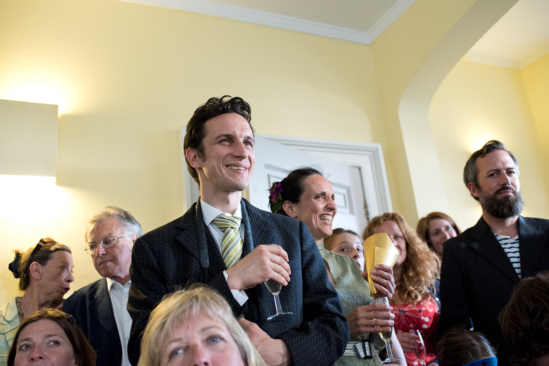 Speeches at Clissold House Wedding