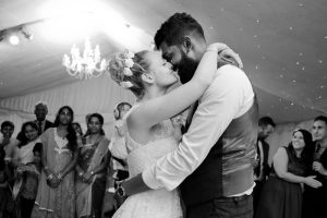 First dance at Noke Hotel wedding St Albans