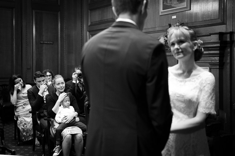 Camden Town Hall wedding ceremony
